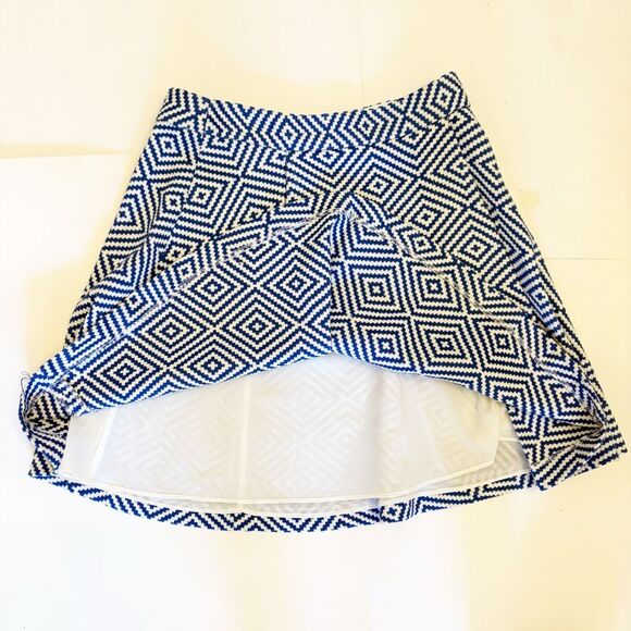 Alice & Olivia Jacquard Skirt Blue as worn by Taylor Swift Size 4 - Picture 6 of 10